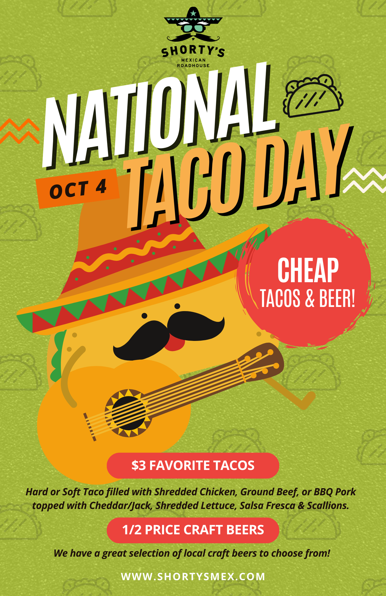 National Taco Day 2023 – 11×17 Poster