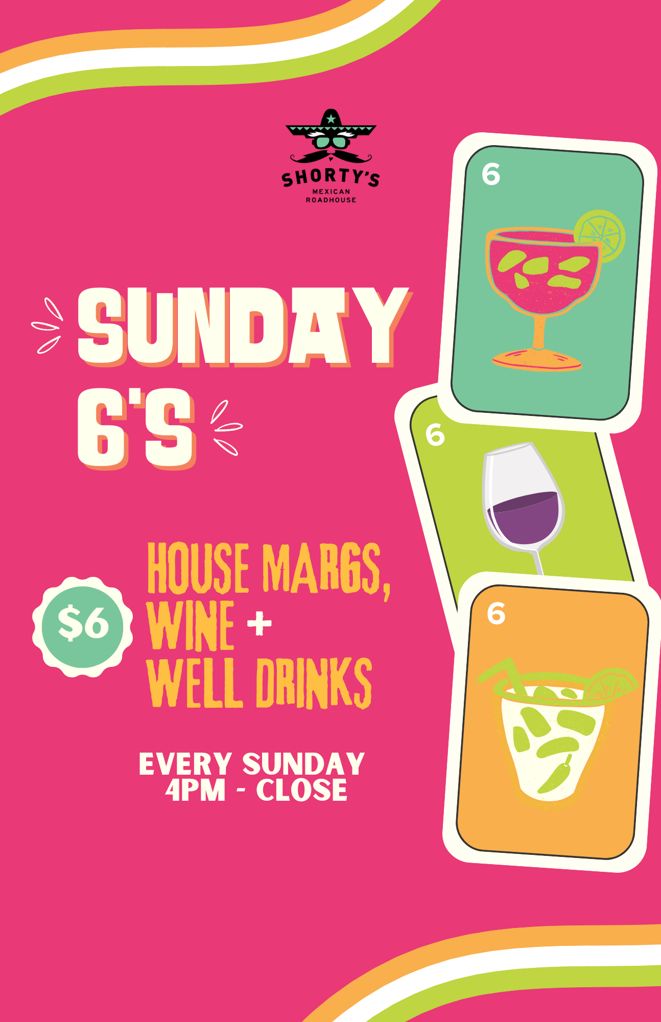 Sunday 6’s Poster (11 x 17 in)